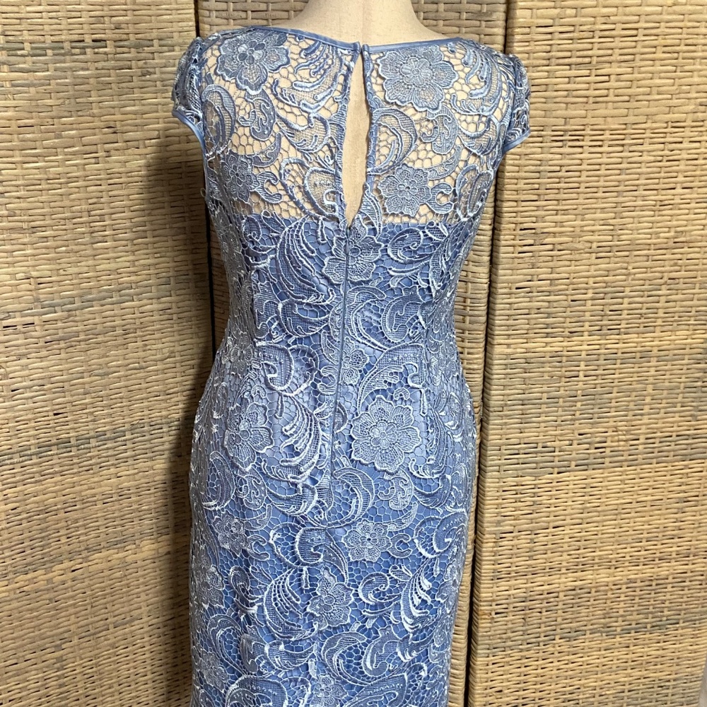 Adrianna Papell Light Blue Cocktail Dress - NWOT - Picture 4 of 6
